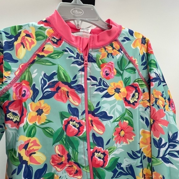 Secret Garden Swimsuit Zippered Romper – Size 6ans (NWT) - Picture 2 of 6